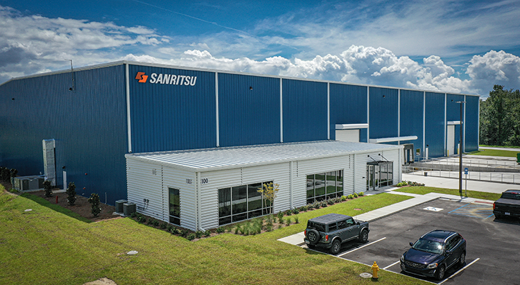 Sanritsu Logistics America Inc.の新倉庫が遂にオープン！